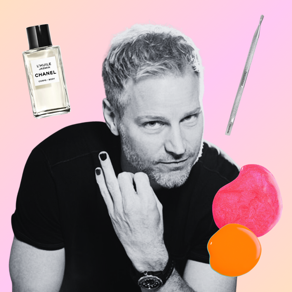 Tom Bachik’s Neon Double-Sided Manicure: The Fall Nail Trend You’ll Love