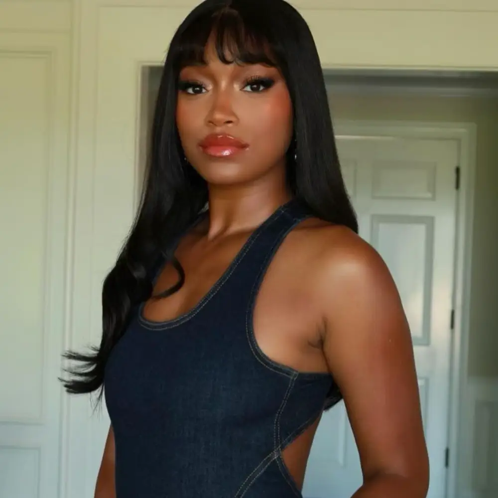 Keke Palmer’s New Babydoll Bangs: The Fall Trend We Love